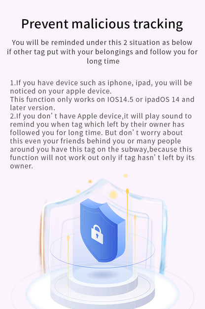 Round Tag Anti-Lost Finder for iOS