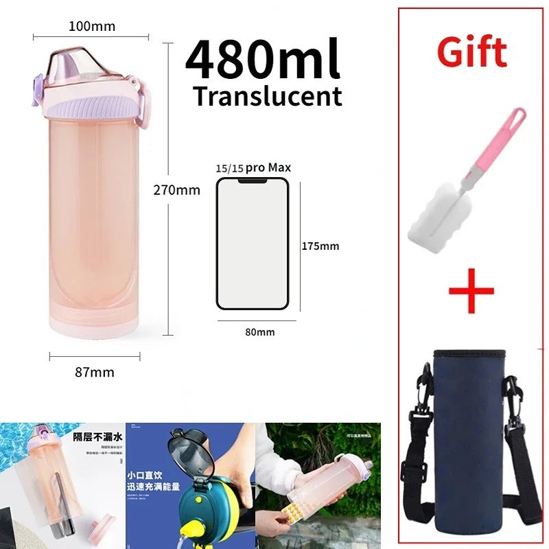 Diversion Water Bottle with Secret Compartment and Phone Pocket&nbsp;