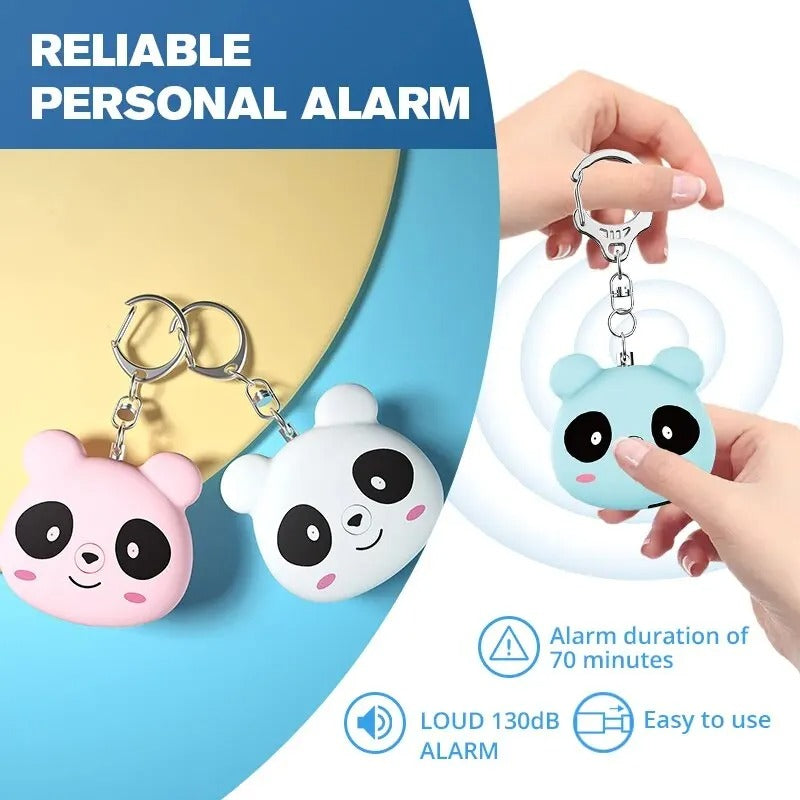 Personal Safety Alarm Guard — Cute Panda Self-Defense Keychain