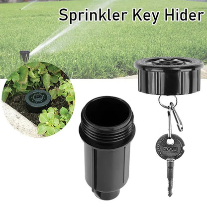 Hide A Key Cash Hidden Box – Sprinkler Head Money Safe for Outdoor Garden or Yard, Emergency Solution