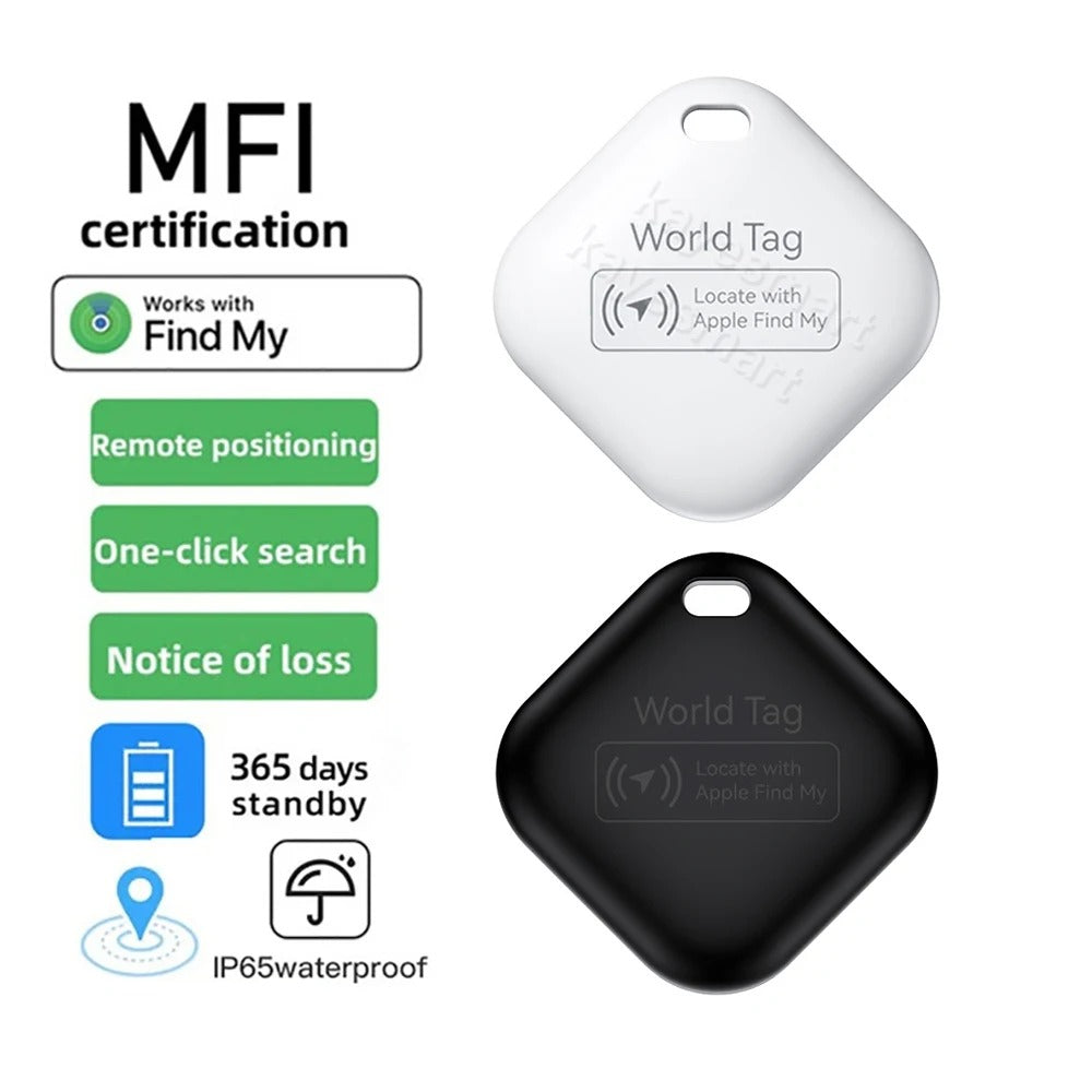 Mini Tracking Device for Apple Find My — Smart iTag for Keys, Pets, Kids, and More