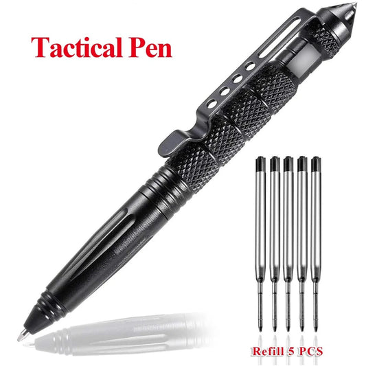 Portable Tactical Pen Self-Defense Tool – Aviation Aluminum Emergency Glass Breaker