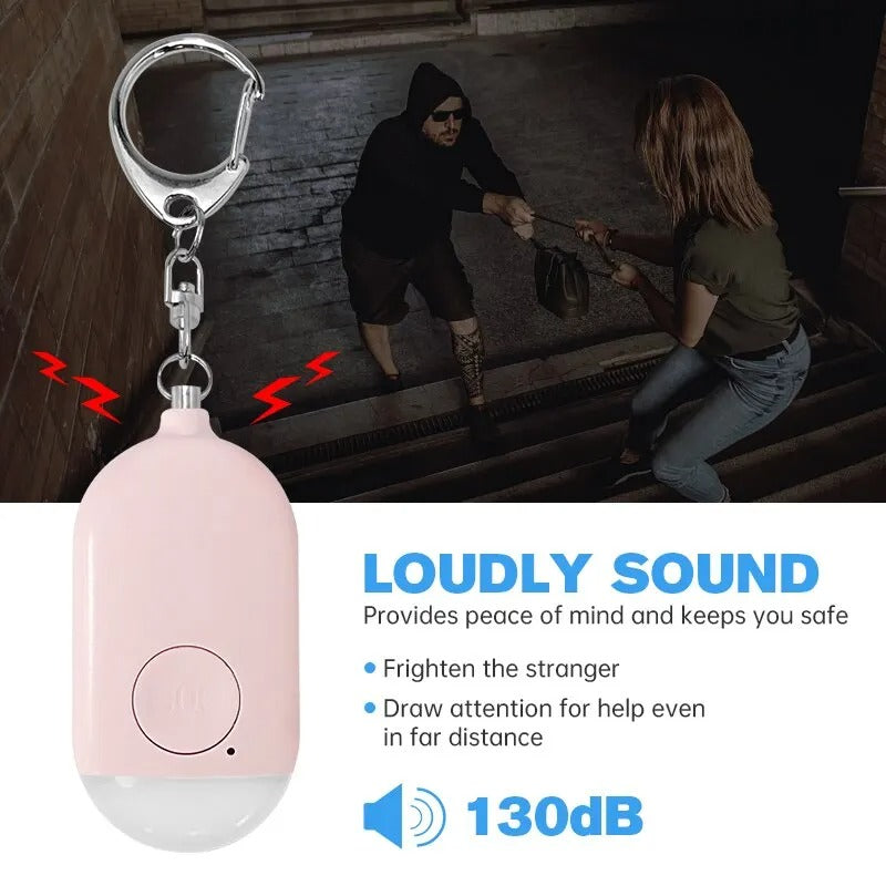 Kids, Elderly, and Women Emergency SOS Personal Alarm Keychain