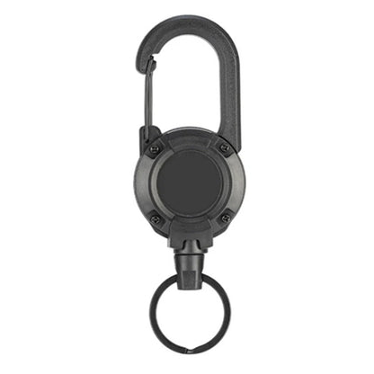 Retractable Keychain with Steel Cable – Durable, Convenient &amp; Ideal for Outdoor Use