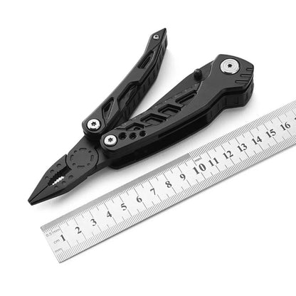 Multifunction Stainless Steel Multi-Tool Pocket Knife with Pliers – Portable Folding Tool for Hunting, Camping, and Survival