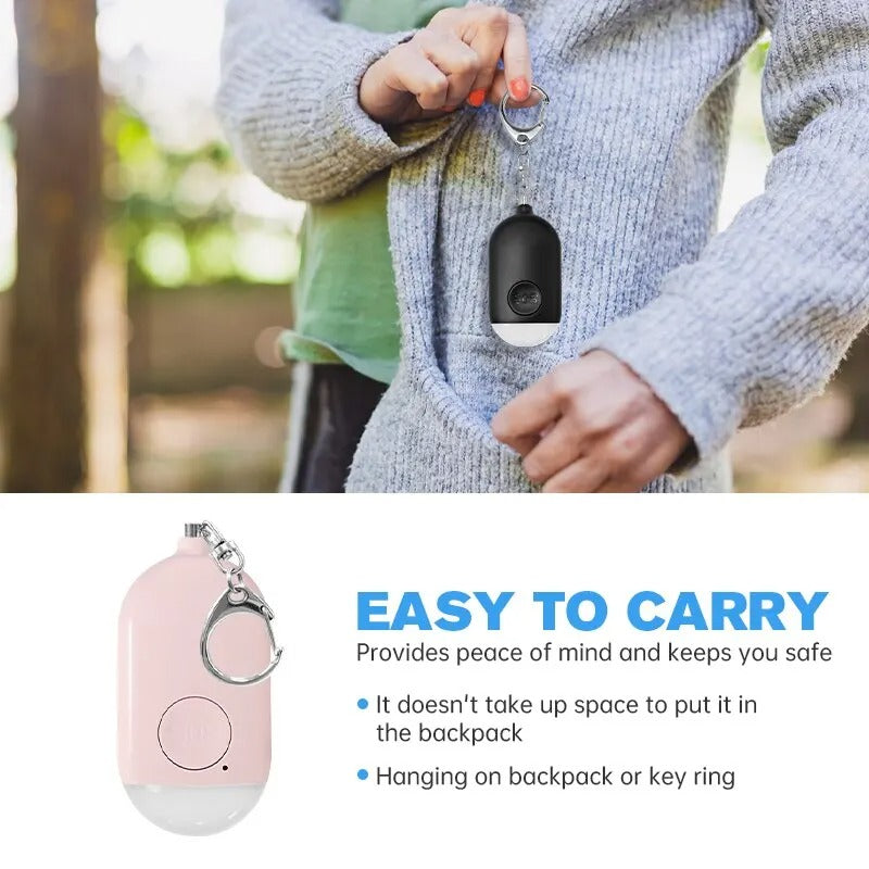 Kids, Elderly, and Women Emergency SOS Personal Alarm Keychain