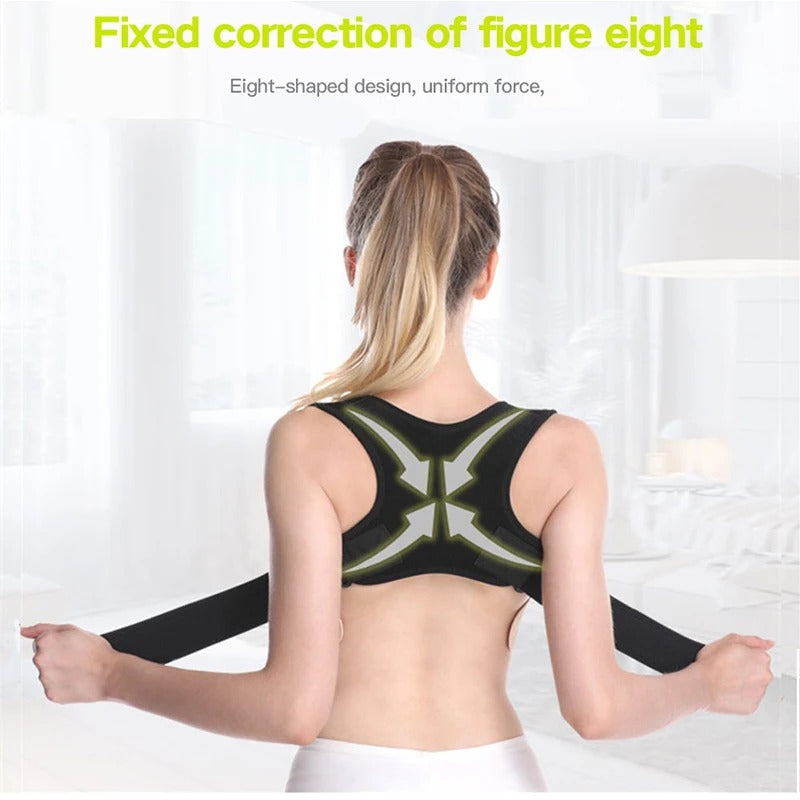 Adjustable Posture Corrector – Medical Back Brace &amp; Shoulder Support, Effective Posture Support, Health Benefits