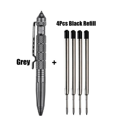 Portable Tactical Pen Self-Defense Tool – Aviation Aluminum Emergency Glass Breaker