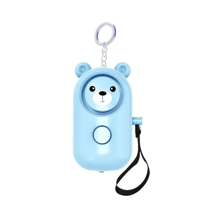 Self Defense Cute Alarm Bear - 130dB Personal Safety Alarm Keychain