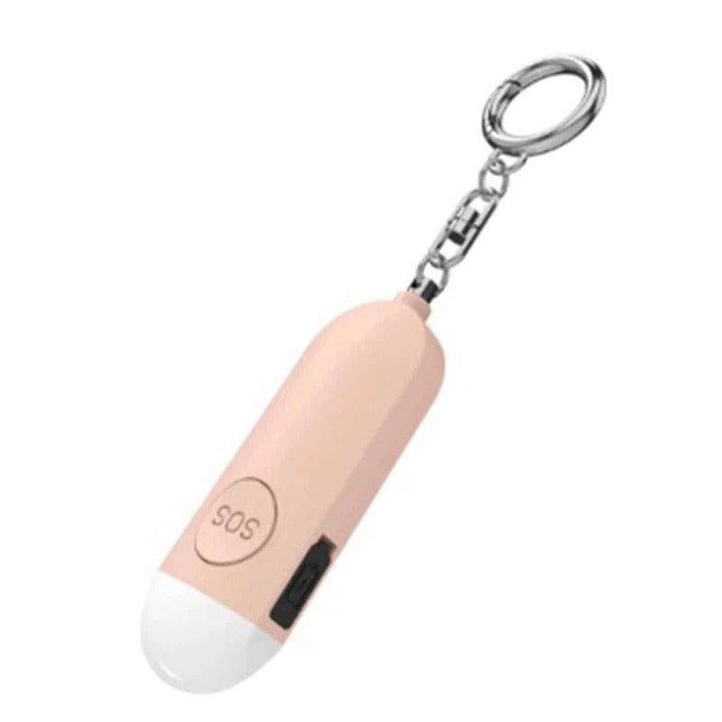 Self-Defense Smart Alarm &amp; GPS Tracker – Portable, Rechargeable Key Finder &amp; Safety Device