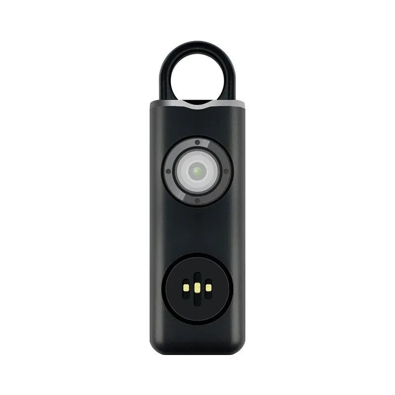 Your Personal Safety Companion — Compact, Powerful, and Ready, 130dB Alarm Sound, Built-in Strobe Light &amp; Keychain