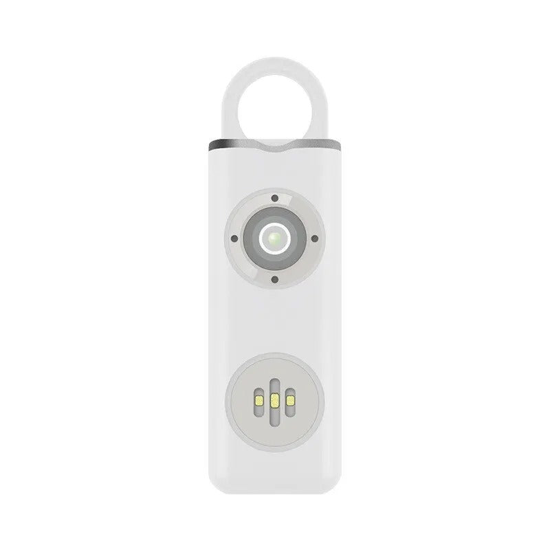 Your Personal Safety Companion — Compact, Powerful, and Ready, 130dB Alarm Sound, Built-in Strobe Light &amp; Keychain