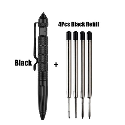 Portable Tactical Pen Self-Defense Tool – Aviation Aluminum Emergency Glass Breaker